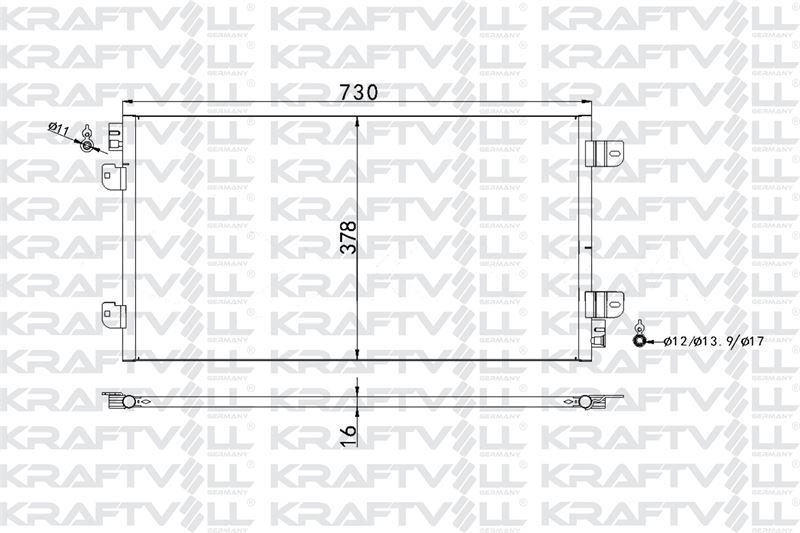 KLIMA RADYATORU MOVANO 1.9 DTI 98>01 MASTER II 2.5 DCI 03>