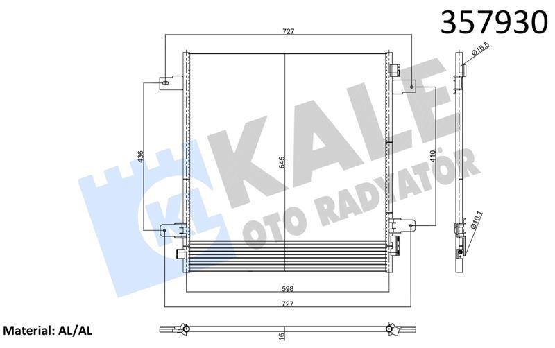 KLİMA RADYATÖRÜ NISSAN PATROL VI AL/BRZ KURUTUCUSU Z