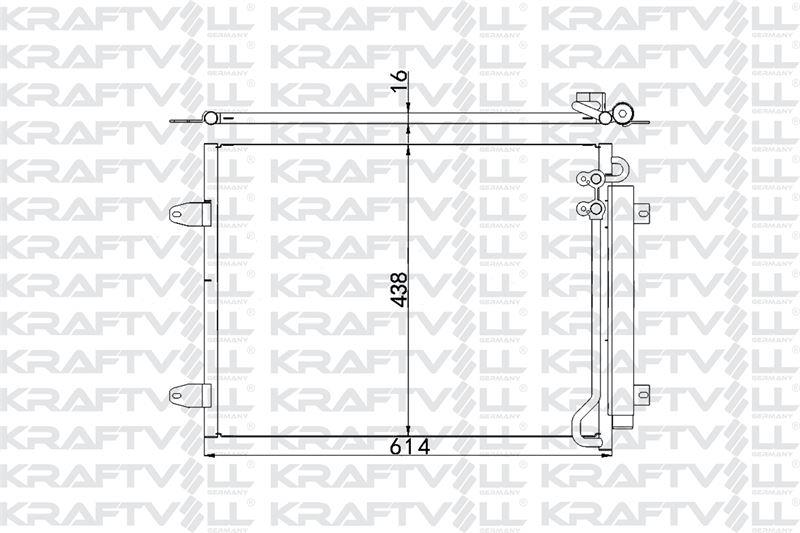 KLIMA RADYATORU PASSAT / CC 1.4 1.8 2.0TSI 3.2 3.6FSI 05>16