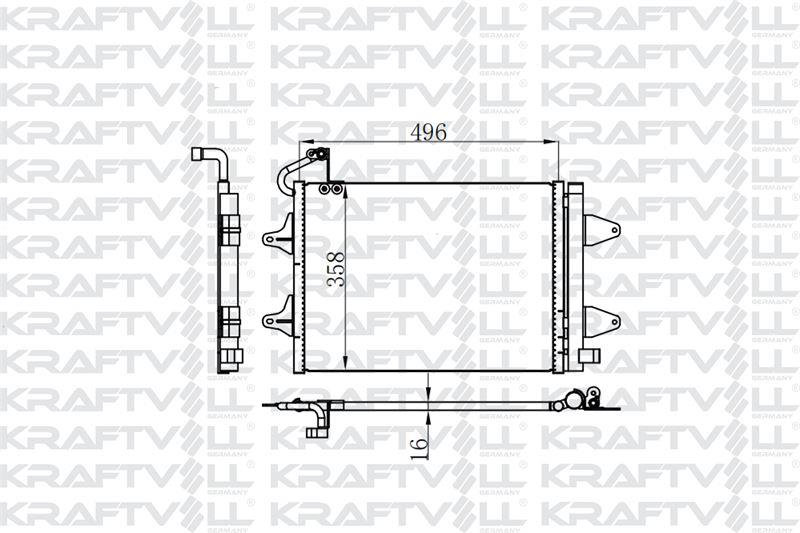 KLIMA RADYATORU POLO CORDOBA IBIZA II IV FABIA ROOMSTER 1.0 1.2 1.4 1.6 1.8 1.9TDI 93>16
