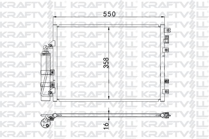KLIMA RADYATORU RENAULT KANGOO 1.2 1.5 dCI 1.6 1.9 dCI 97>