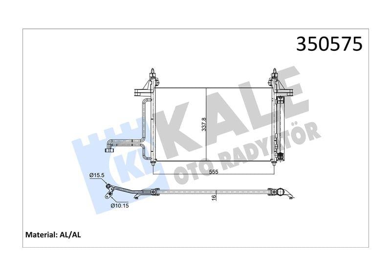 KLİMA RADYATÖRÜ STILO