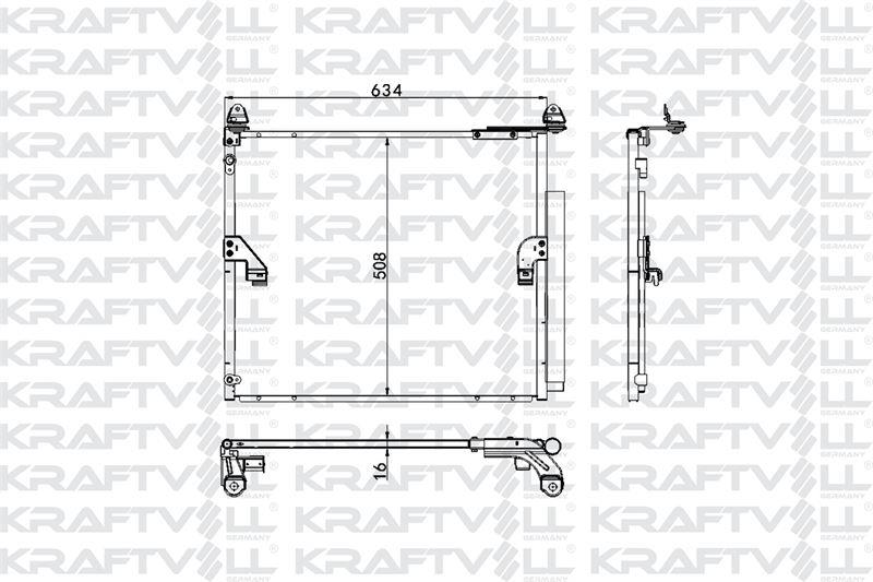 KLIMA RADYATORU TOYOTA LAND CRUISER PRADO (_J15_) 3.0 D-4D