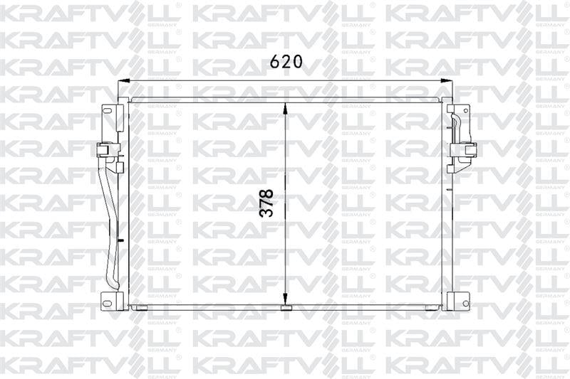 KLIMA RADYATORU VOLVO 850 / C70 / S70 98>05
