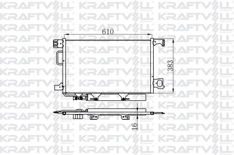 KLIMA RADYATORU W203 02>07 CL203 02>08 S203 03>07 C209 02>09 A209 03>10
