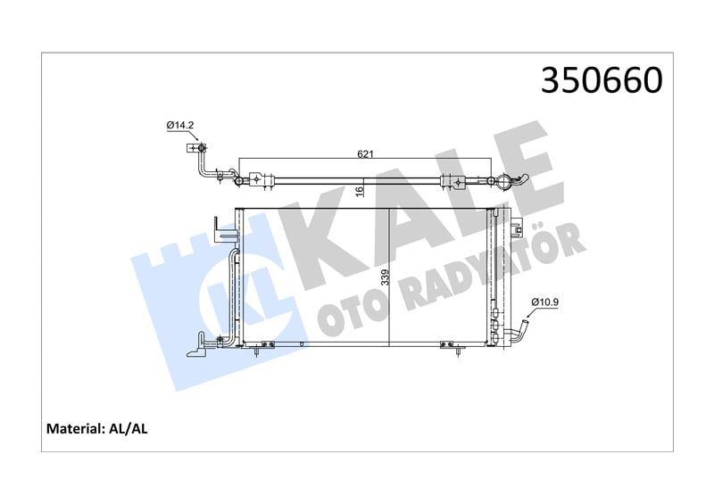 KLİMA RADYATÖRÜ XSARA 306