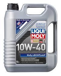 LIQUI MOLY 10W40 MOTOR YAĞI KISMİ SENTETİK MOS2 Lİ LEICHTLAUF 5 LT.