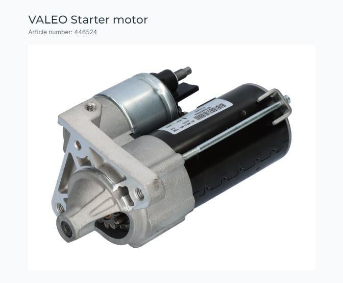 MARŞ MOTORU RENAULT CLIO, KANGOO, MEGANE