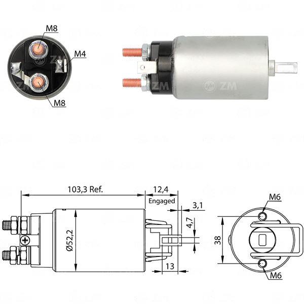 MARS OTOMATIGI 24V ISUZU CHAMPION NKR  SNLS 719B