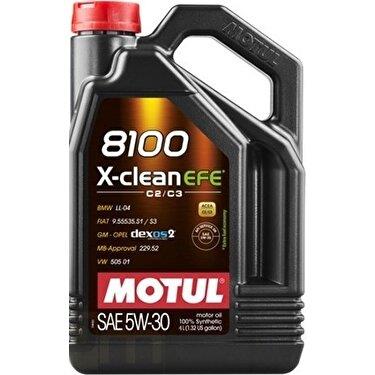 MOTOR YAĞI 5W30 8100X-CLEAN EFE 4LT