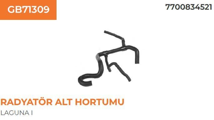 RADYATÖR ALT HORTUMU RENAULT LAGUNA I 2,0 77008345