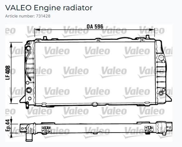 RADYATÖR AUDİ 80