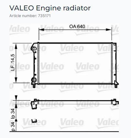 RADYATÖR FIAT DOBLO