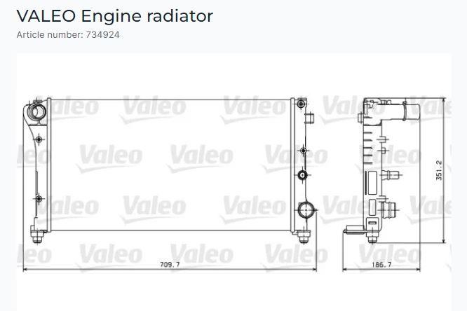 RADYATÖR FIAT PANDA 1.1I,1.2I 04>