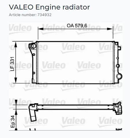RADYATÖR FIAT PANDA 1.3 JTD