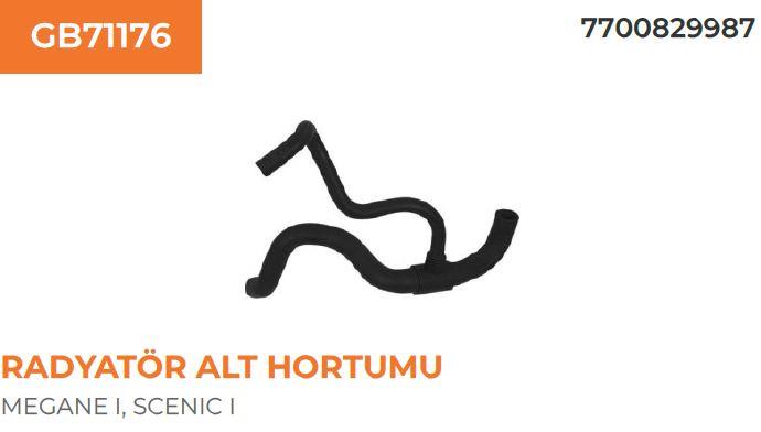 RADYATÖR HORTUMU RENAULT MEGANE-R19 1,4-1,6 8V 770