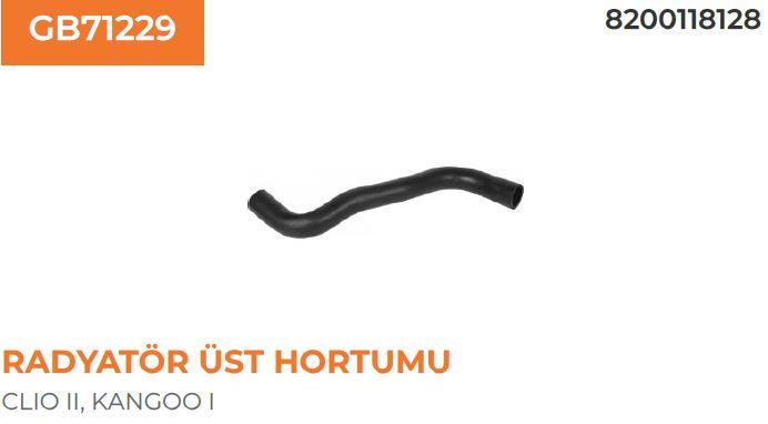 RADYATÖR HORTUMU ÜST KANGOO 1.5 DCI 03>07
