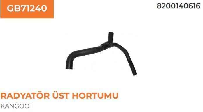 RADYATÖR HORTUMU ÜST KANGOO 1.9D 00>10