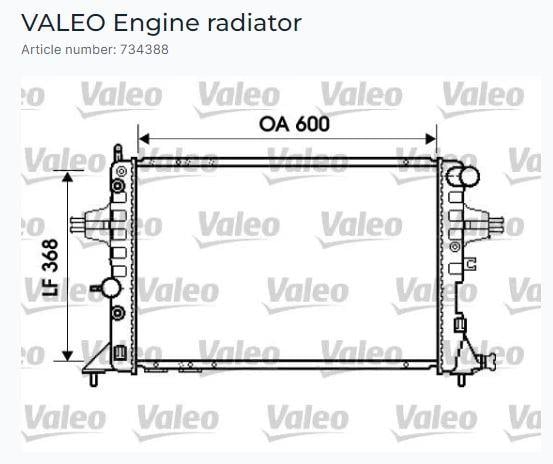 RADYATÖR OPEL ASTRA G 98>/ZAFİRA 03>