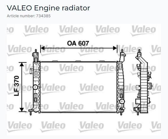 RADYATÖR OPEL MERIVA