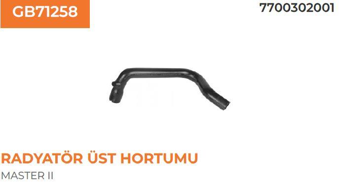 RADYATÖR ÜST HORTUMU RENAULT MASTER 2,8 DTI 770030
