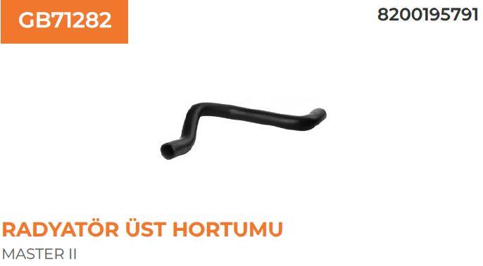RADYATÖR ÜST HORTUMU RENAULT MASTER II-MOVANO 2,5 
