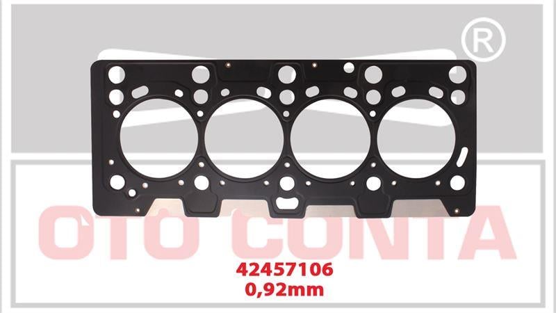 SİLİNDİR KAPAK CONTASI 0.82MM KALIN COK KATLI ÇELIK MLS CLIO KANGOO MEGANE <04 1.5 DCI K9K 700-702-704-710-722