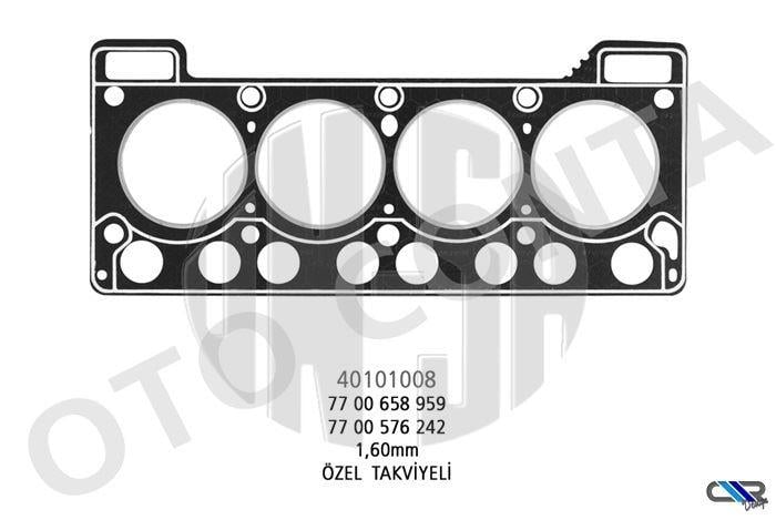 SİLİNDİR KAPAK CONTASI ÇELIK LPGLI R12 1.3