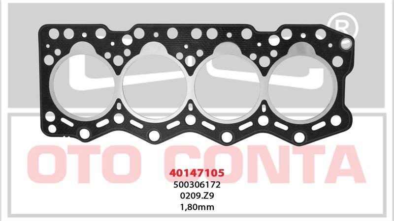 SİLİNDİR KAPAK CONTASI DUCATO 2.8 D S.K.C Ø96MM 2 DELIK DUCATO 2.8 D S.K.C Ø96MM 2 DELIK 1.80MM 8140.63 8140.23 500306172