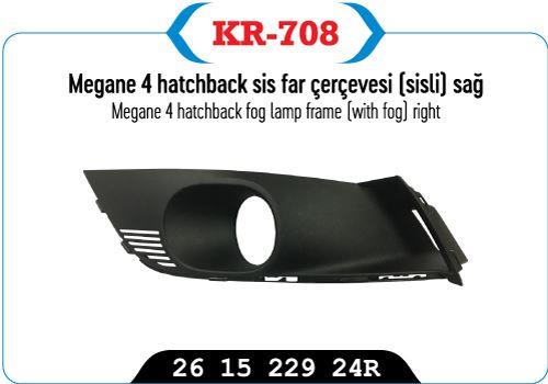 SİS FAR ÇERÇEVESI KAPAĞI SAĞ SİSLİ MEGANE IV SEDAN MODEL