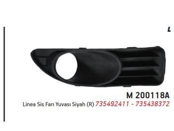 SİS FARI YUVASI SAĞ SİYAH LİNEA