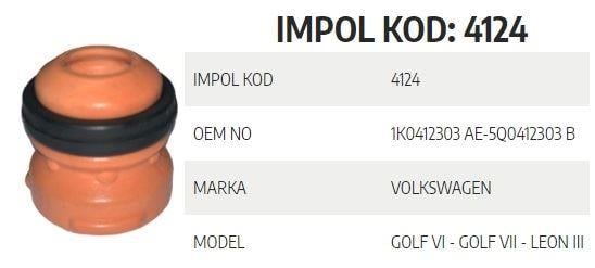 SÜSPANSİYON TAKOZU ÖN VW LEON III-GOLF VI-GOLF VII