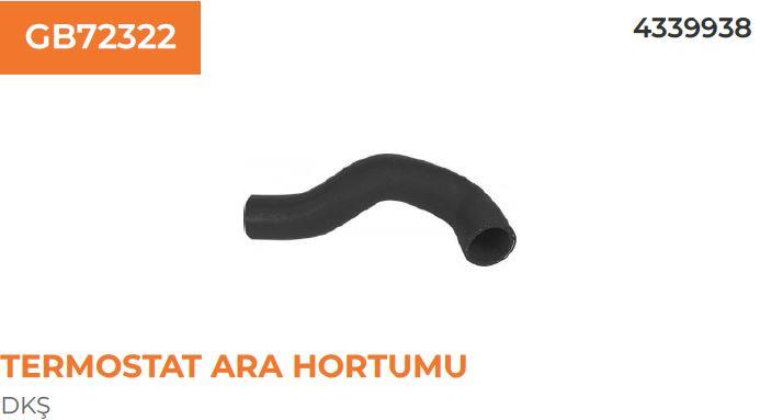 TERMOSTAT HORTUMU ARA DKS