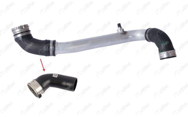 TURBO HORTUMUMETAL BORU HARİÇOK İLE GÖSTERİLEN HORTUM BMW X5 E53