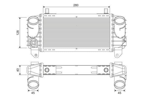 TURBO RADYATÖRÜ AUDI A2