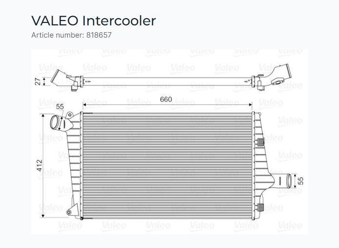 TURBO RADYATÖRÜ AUDI A6 4B2, C52.5 TDI