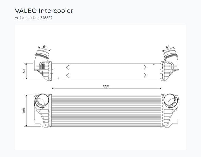 TURBO RADYATÖRÜ BMW 5 SERIES 7 SERIES