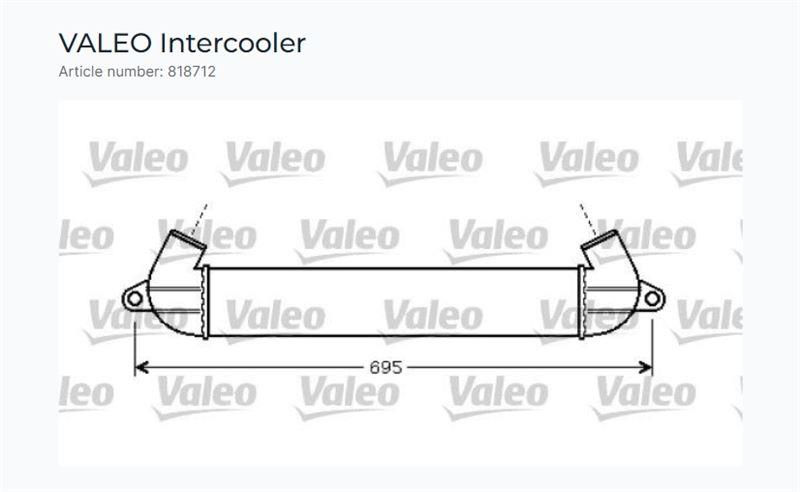 TURBO RADYATÖRÜ FIAT DOBLO JTD