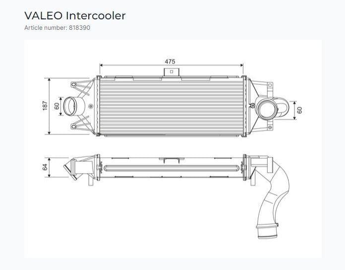 TURBO RADYATÖRÜ IVECO DAILY