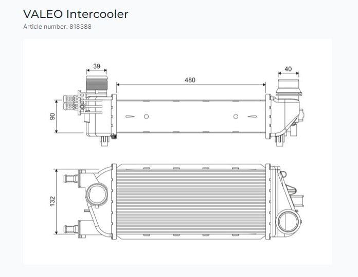 TURBO RADYATÖRÜ LANCIA Y