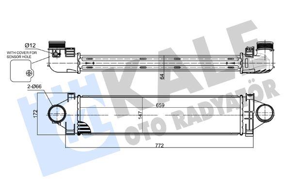 TURBO RADYATÖRÜ LAND ROVER FREELANDER 2 2.2TD 4×4 06<14 AL/BRZ