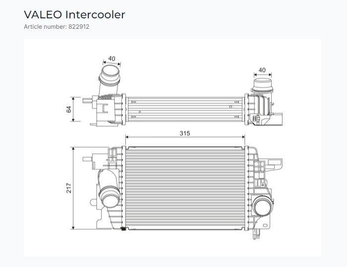 TURBO RADYATÖRÜ OPEL VAUXHAL MERIVA B