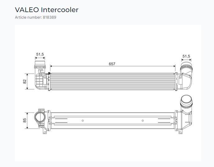 TURBO RADYATÖRÜ RENAULT FLUENCE
