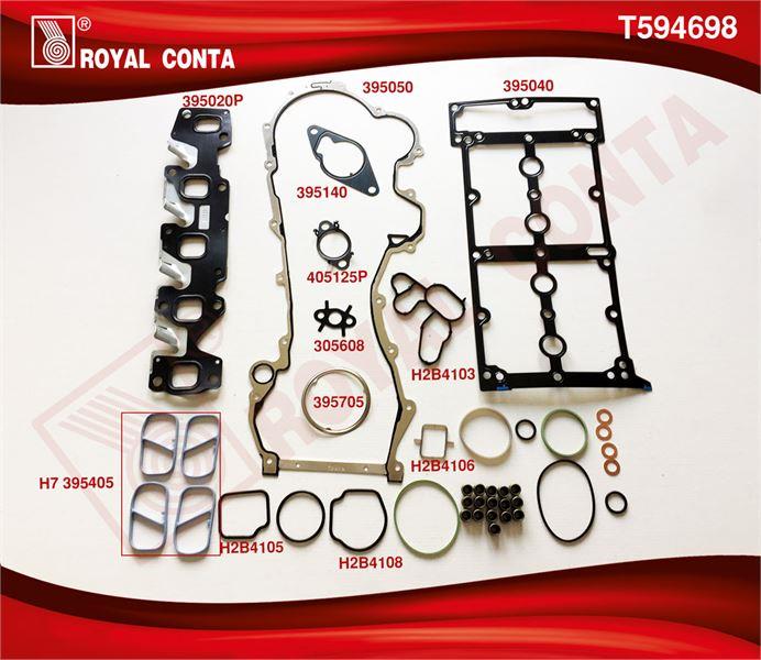 ÜST TAKIM CONTA REINZ SUPAP LASTİKLİ SİLİNDİR KAPAK CONTASIZ DOBLO MAREA PALIO 1.6 16V. MOTOR: 182.B6.000 YIL:2001 > MOTOR NO:505169'A KADAR