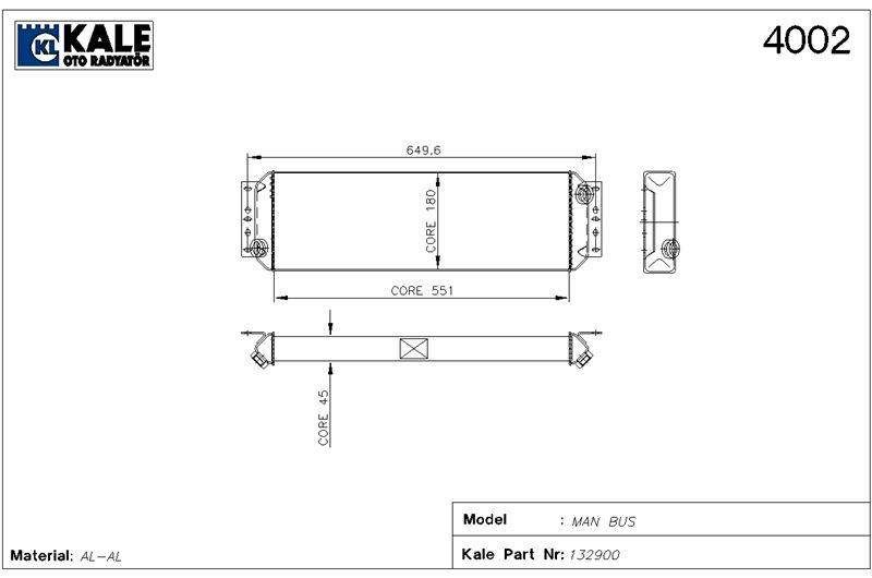 YAĞ SOĞUTUCU MAN S 2000 AL/BRZ