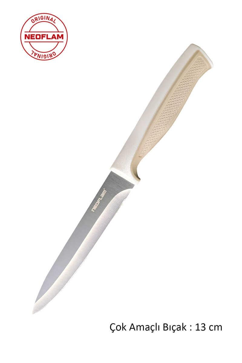 FİKA MİCROBAN ÇOK AMAÇLI BIÇAK 13CM, BEJ