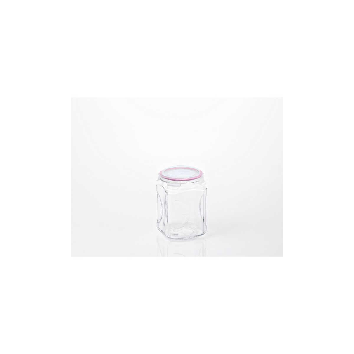 GLASSLOCK KARE CAM KAVANOZ 2000 ML