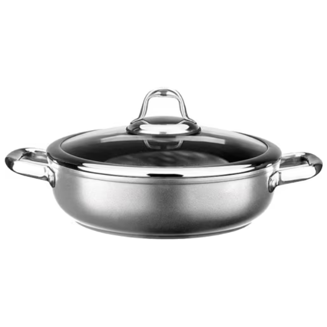 LEGGNO MST2828ST24GR MASTER TITANIUM SIĞ TENCERE GRİ 24CM