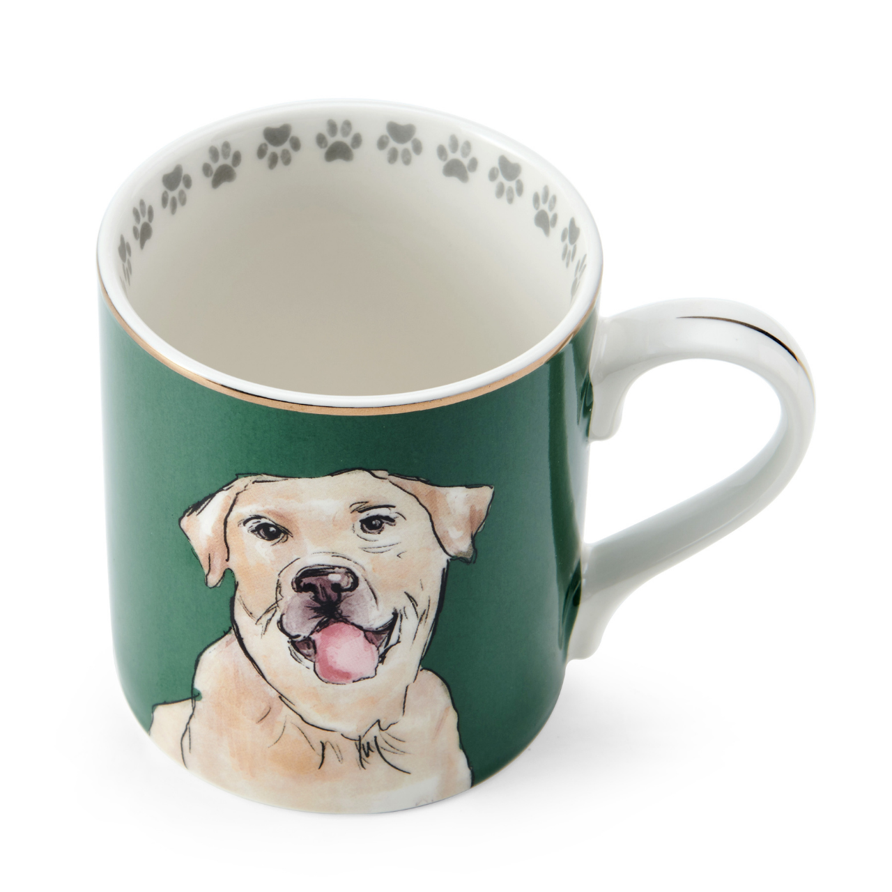 Mikasa MKCANLAB Fine China 280ml Düz Taraflı Kupa Labrador
