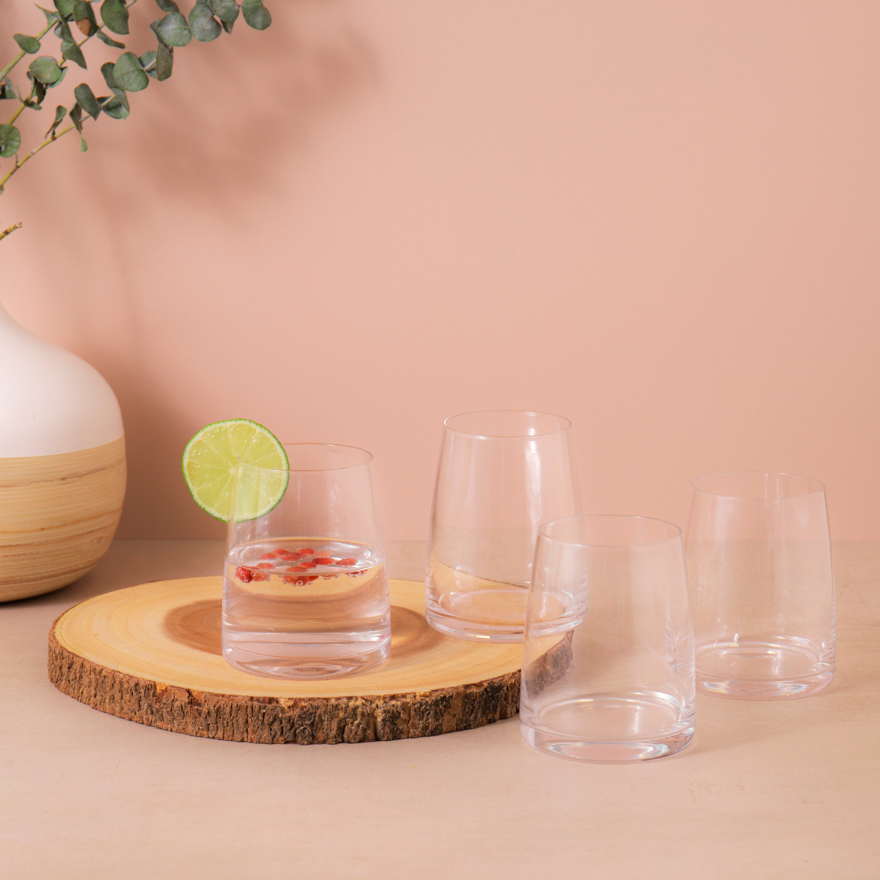 Mikasa MKPALDOF4PC Palermo 4lü 350ml Kapaksız Bardak